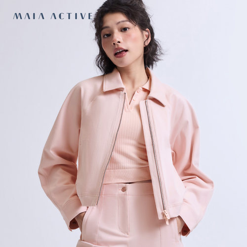 翻领瑜伽外套MAIAACTIVE