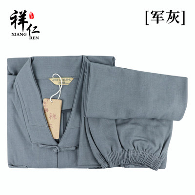 特价祥仁秋冬季高织棉小褂僧服僧衣大褂和尚服短褂僧袍出家人长褂