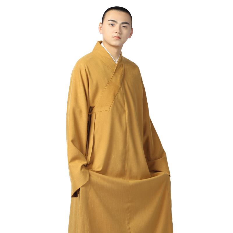 新款尚远夏季僧服新冰丝长褂僧人僧装大褂长衫僧衣和尚服长袍僧袍