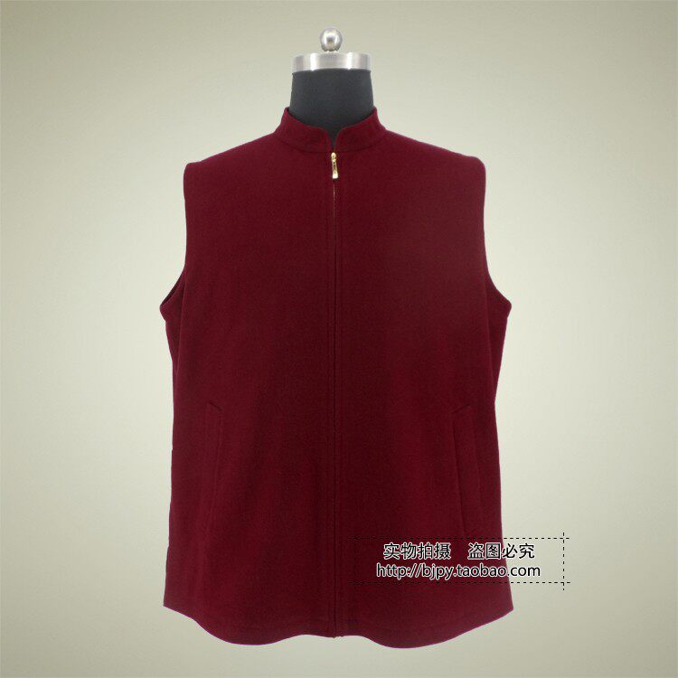 特价喇嘛服羊毛呢马甲秋季僧衣上师衣服背心秋冬外套坎肩