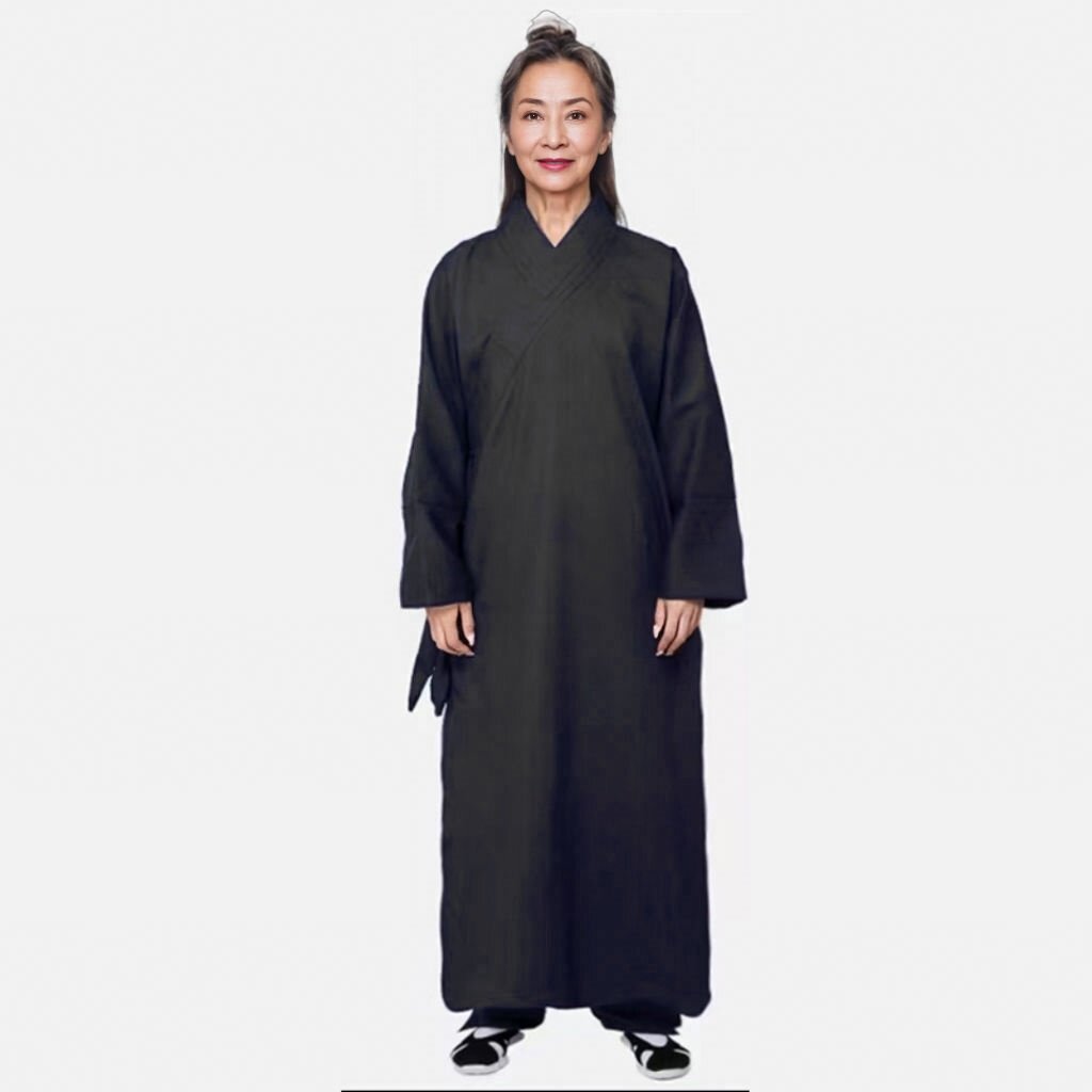 特价武当道袍秋冬道服男装套装冬季棉服外套衣女装中式道士服装男