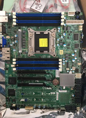 超微 X9SRi-3F LGA2011 X79单路主板 14硬盘位小型存储邮件服务器