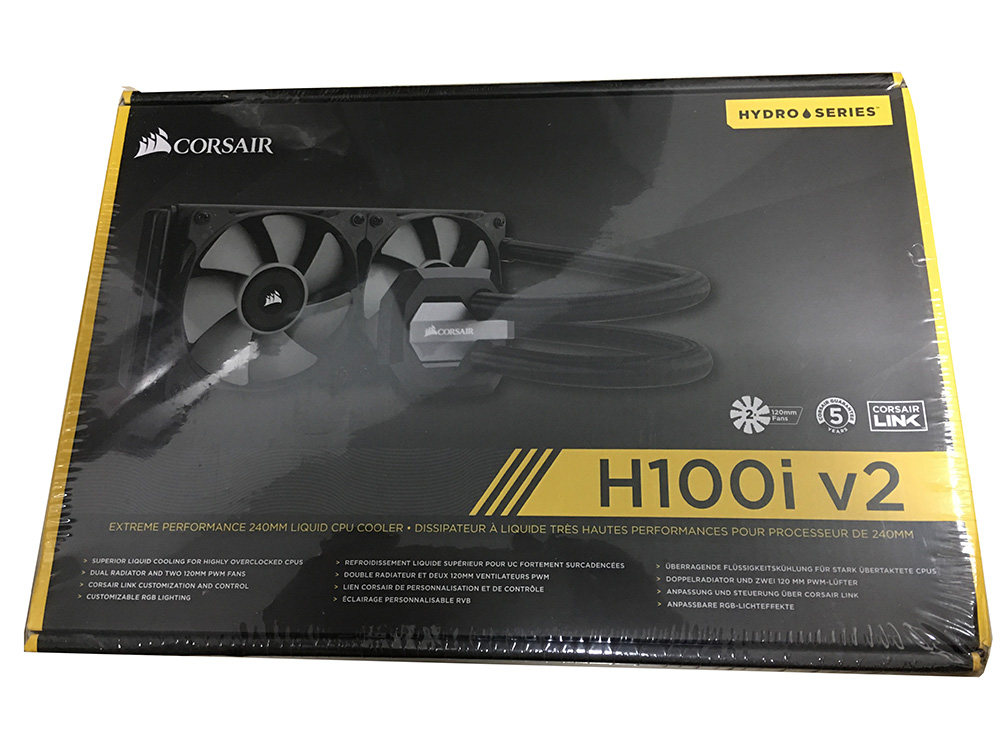 海盗船h100iv2水冷散热器