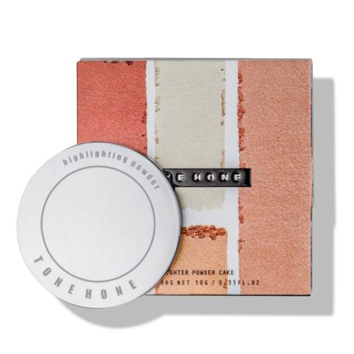 国货彩妆TONEHONE闪亮湿高光粉
