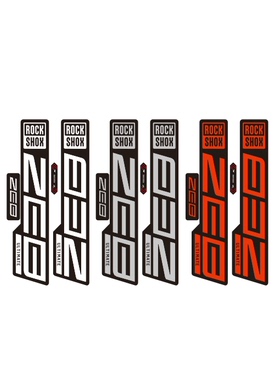 ROCK SHOX ZEB前叉贴纸