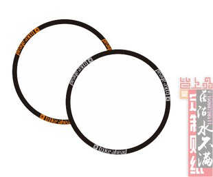 bike ahead轮组贴纸一车分