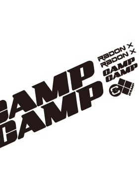 CAMP 24款radon x 车架贴纸一车份 2024.9.2更新