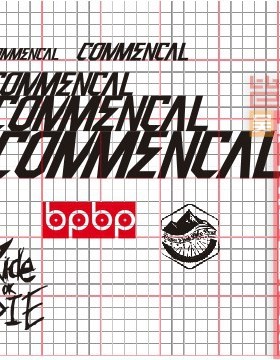 Commencal， Ride or die看门狗贴纸单张