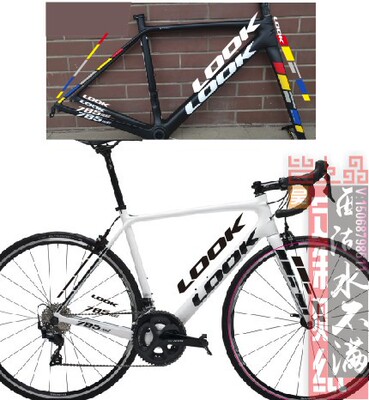 look车架贴纸涂装公路贴涂装