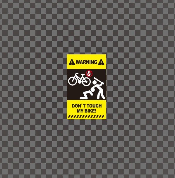 Sticker pour vélos - Ref 2275958 Image 1