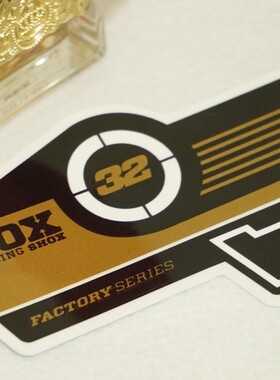 FOX322013前叉贴纸（透明版）