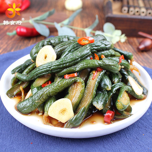 韩食府酱黄瓜朝鲜族小菜香辣小黄瓜延边特产下酒菜香脆可口2000g