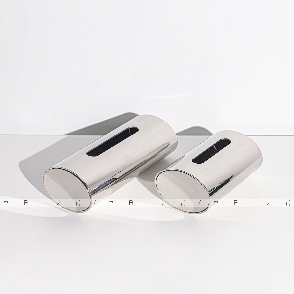 轻奢金属纸巾盒客厅餐桌摆件