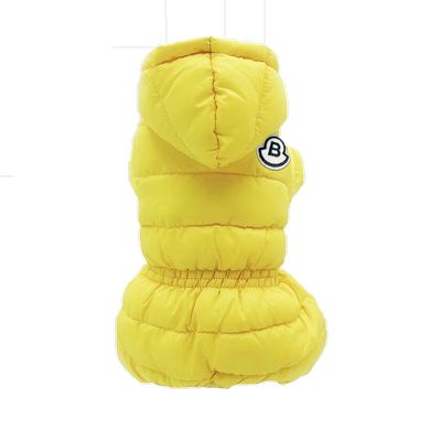 狗衣服棉衣小型犬泰迪幼犬四脚衣