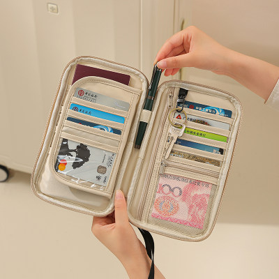 证件收纳包随身登机牌护照保护套出国旅行旅游零钱一体卡包护照夹