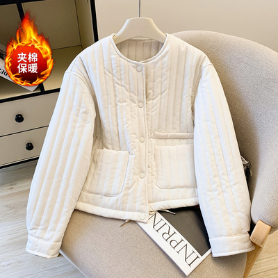 欧货薄棉服外套女短款冬季2025新款爆款休闲夹克开衫棒球服加棉衣