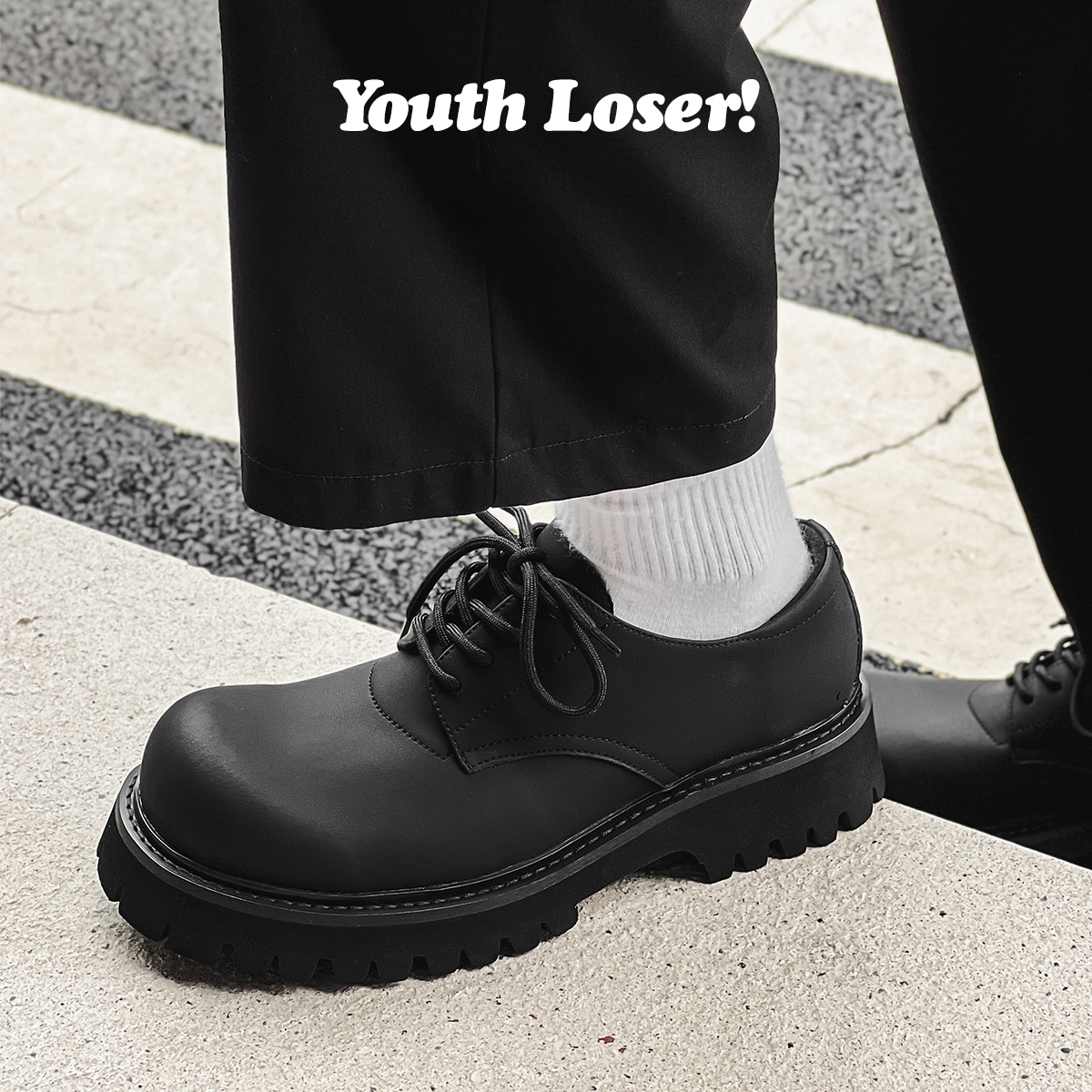 Youthloser大头德比鞋