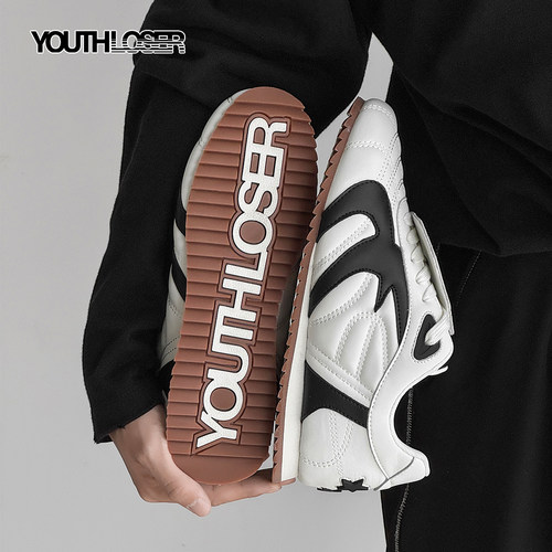 YouthLoser原创设计感薄底阿甘鞋
