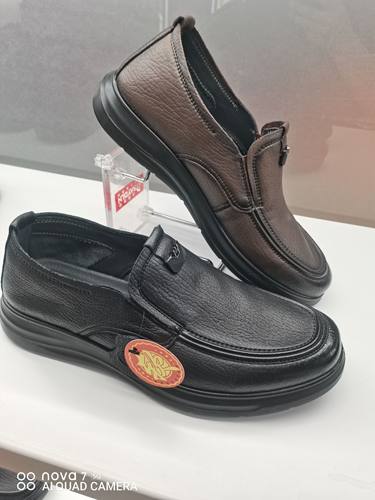 正品德赛帝伦新款真皮男鞋透气男士商务休闲皮鞋软底单鞋宽脚胖脚