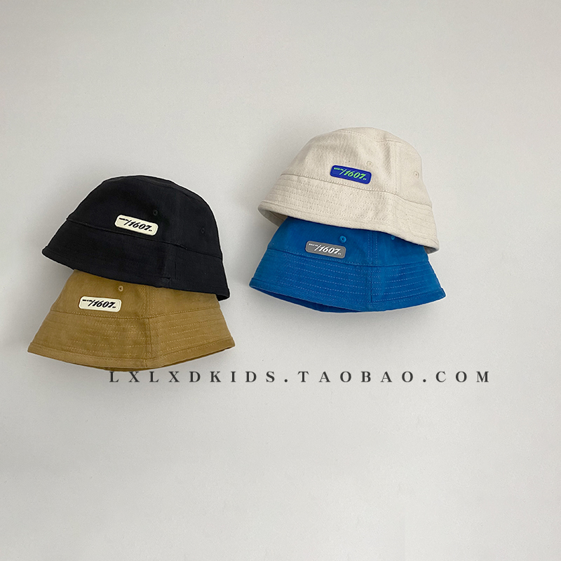 凸造型渔夫帽男女童宝宝帽子