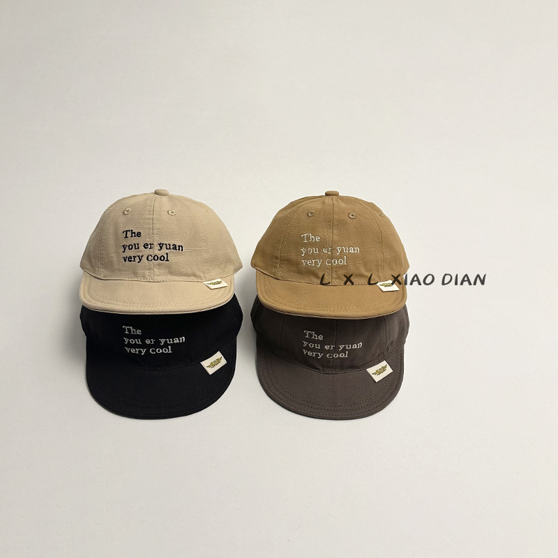 宝宝软檐鸭舌帽春秋款