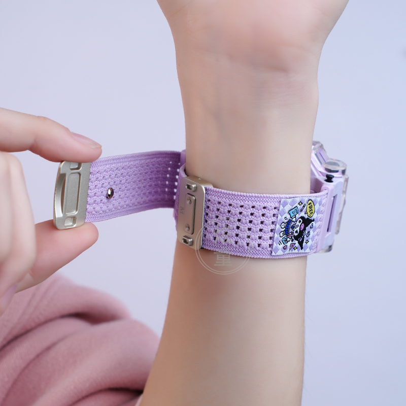 蜂窝磁吸表带适用小天才电话手表D5透气D3运动Z11磁扣Z10Z9腕带z6