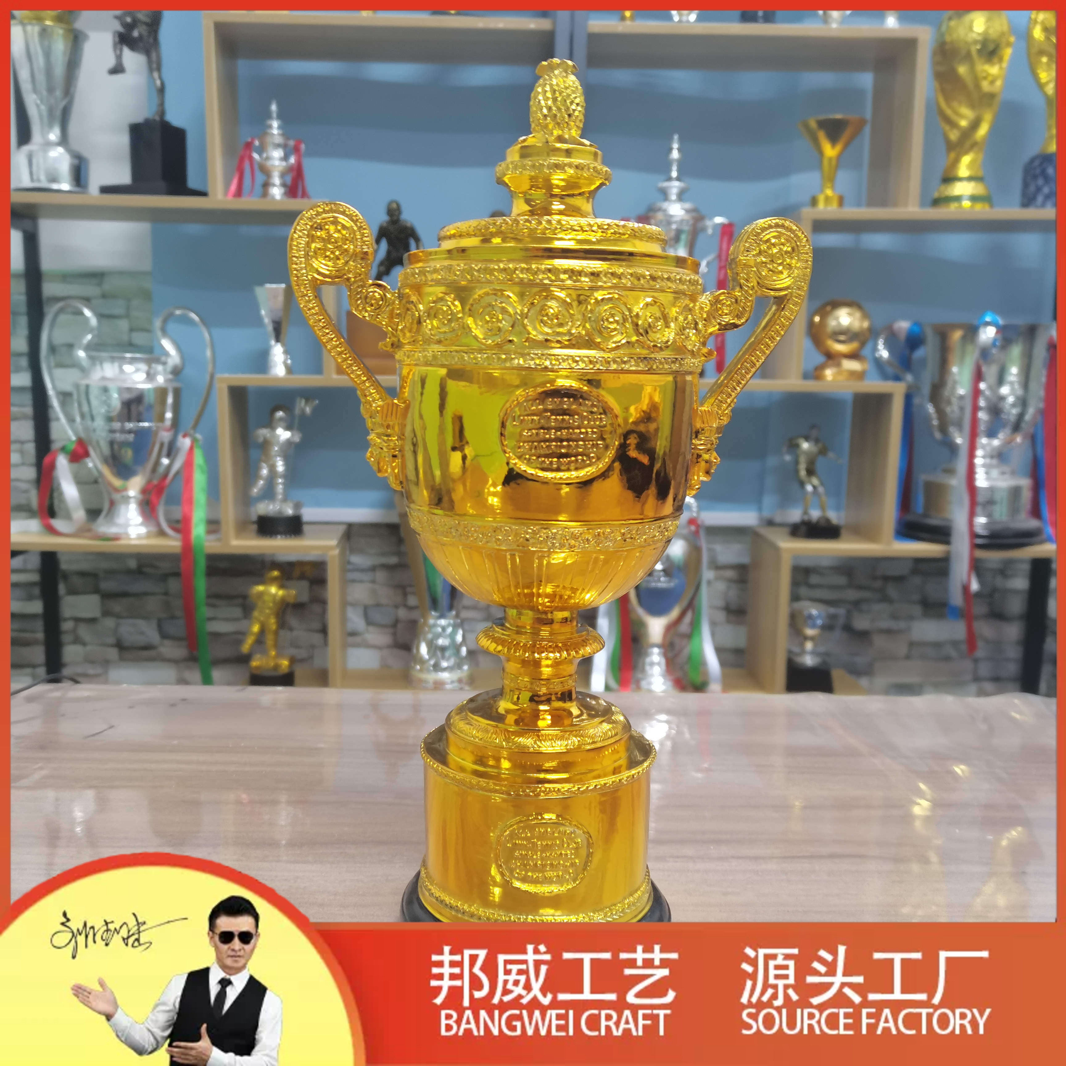 澳网美网温网法网奖杯费德勒球迷装饰纳达尔网球周边摆件纪念品