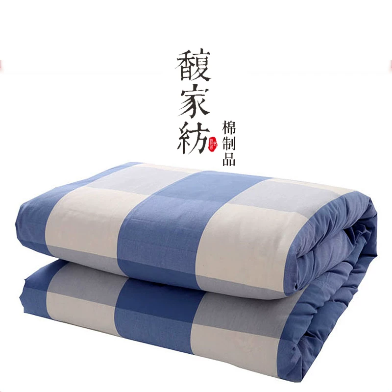 Cotton duvet cover for students, increased thickness, bedding, custom-made
