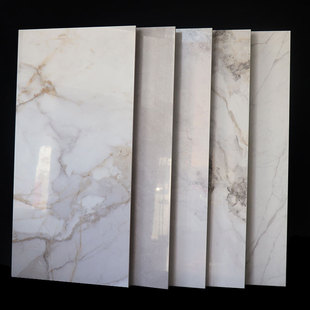 仿大理石55°柔抛砖奢石瓷砖600×1200客厅餐厅酒店防滑耐磨地砖