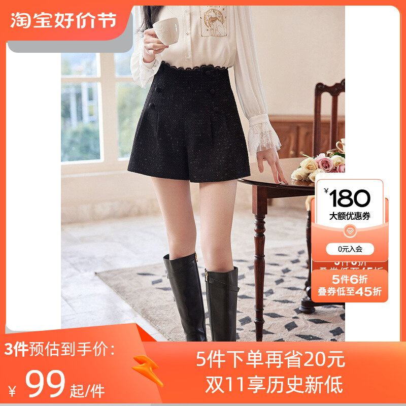 秋水伊人高腰短款休闲裤2022年季春新款时尚百搭休闲裤使用感如何?