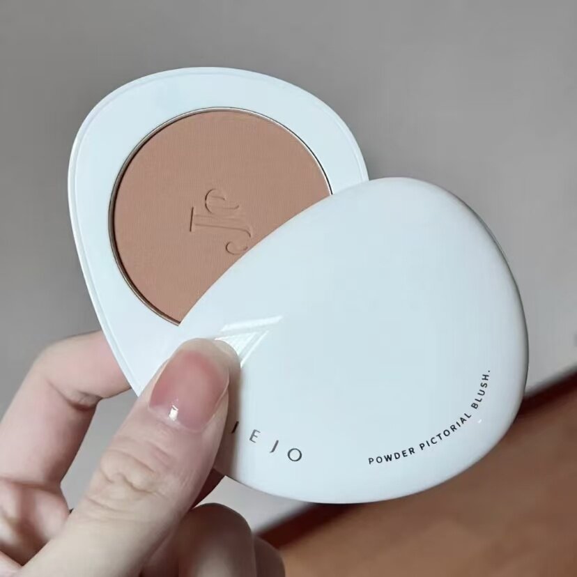 超绝ins风！jejo姬玖粉潮画报单色腮红哑光自然裸色眼影暮色玫瑰