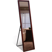 伯仑 饰镜 简约穿衣镜子全身镜试衣镜子带支架镜落地镜壁挂田园装