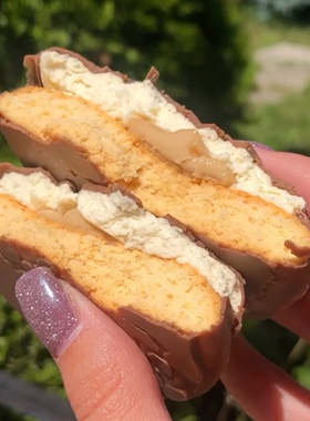 【上新】bombbar俄罗斯进口舒芙蕾高蛋白代餐零食即食夹心甜品