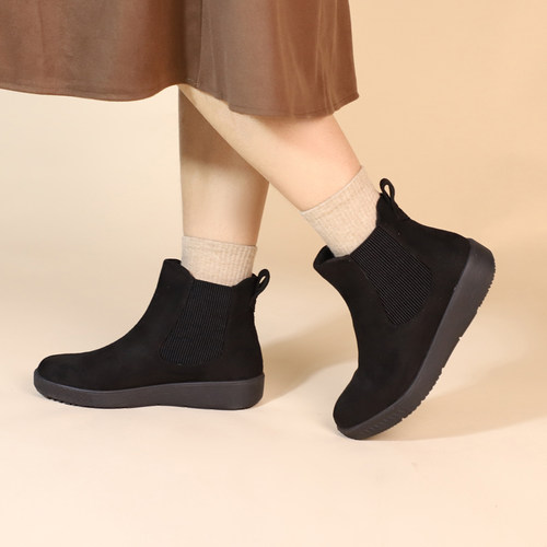切尔西靴子低跟轻便防滑防水