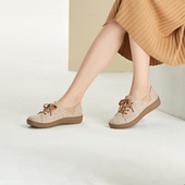 宽胖脚日本单鞋 休闲舒适女鞋 拇指外翻软底防滑妈妈鞋 新款 1048 秋季