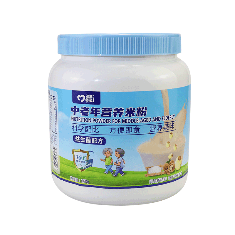 成人米粉猴头菇山药米糊粉质细腻