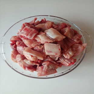 农家特产新鲜散养兔现杀剥皮兔肉块麻辣香辣肉块真空包装包邮