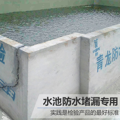 青龙HG203防水胶涂料水池补漏鱼池防漏水楼房屋顶白色聚氨酯材料