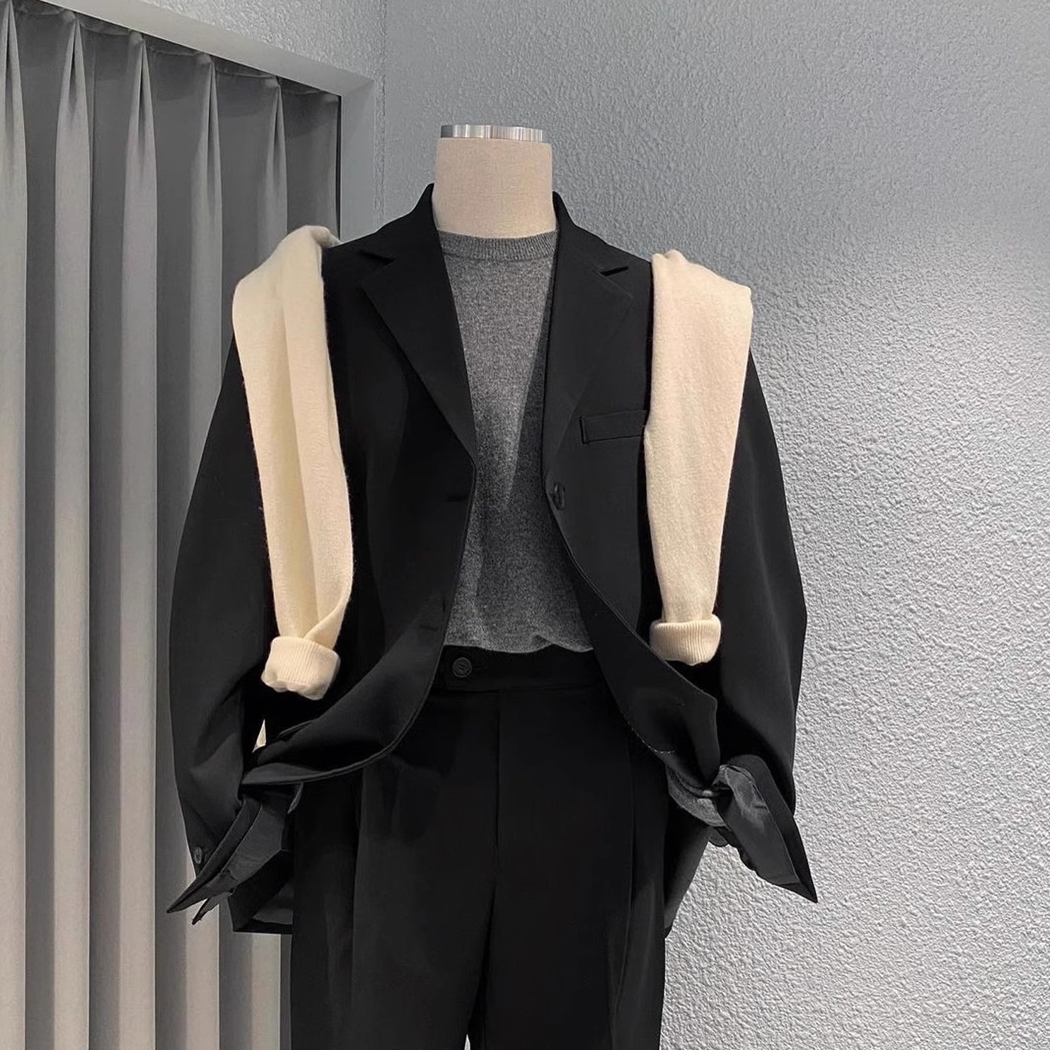 WEERE高级感宽松休闲西服外套