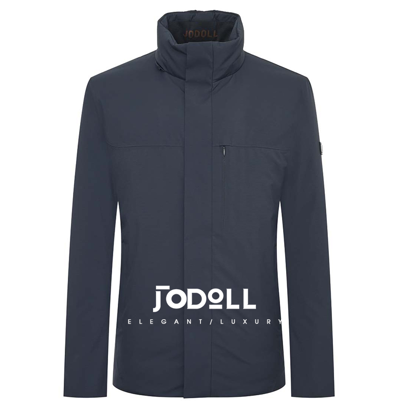 JODOLL立领休闲鹅绒羽绒服保暖