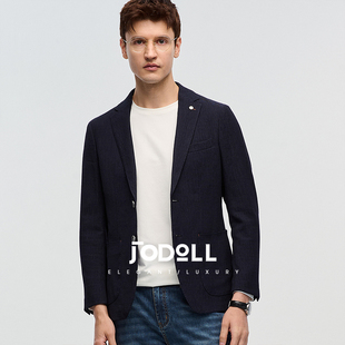 JODOLL乔顿2025秋冬男士 商务休闲单西服简约百搭舒适通勤西服上衣
