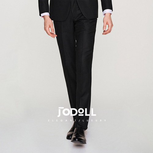 男士西裤JODOLL羊毛修身商务正装