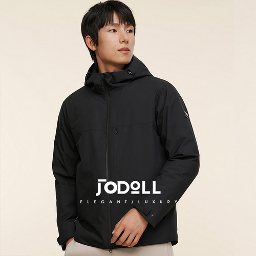 JODOLL休闲连帽舒适羽绒服时尚