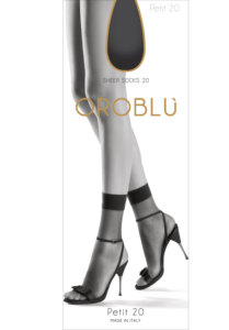 【TIGHTSSHOP】OROBLU Petit 20D 超柔丝光透明短袜
