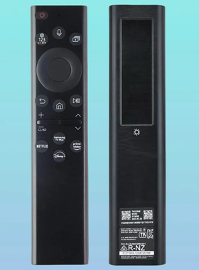 适用于SAMSUNG三星可充电太阳能电池 QLED 语音遥控器BN59-01385A