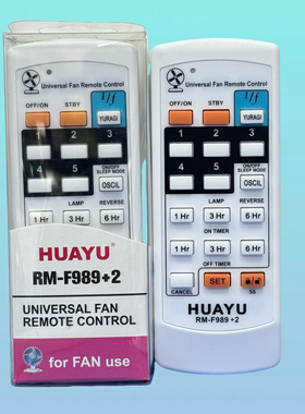 适用松下风扇遥控器RM-F989+2挂壁ELMARK KDK DEKA KHIND MISTRAL