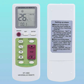 109II多功能遥控英文版 109II 适用于万能空调遥控器KT