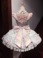 【 Butterfly Love Song 】 Original Lolita Dress by Lolita Cat, Lolita JSK Princess Dress, balley-style dress thumbnail 5