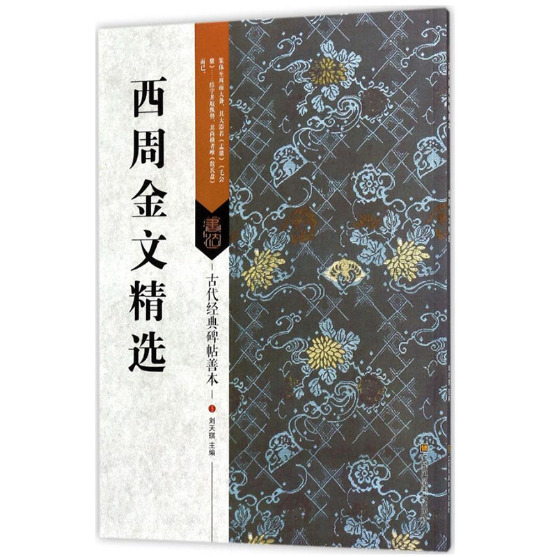 古代经典碑帖善本 西周金文精选 临摹行书毛笔书法字帖 书籍 艺术毛笔书法书 正版包邮