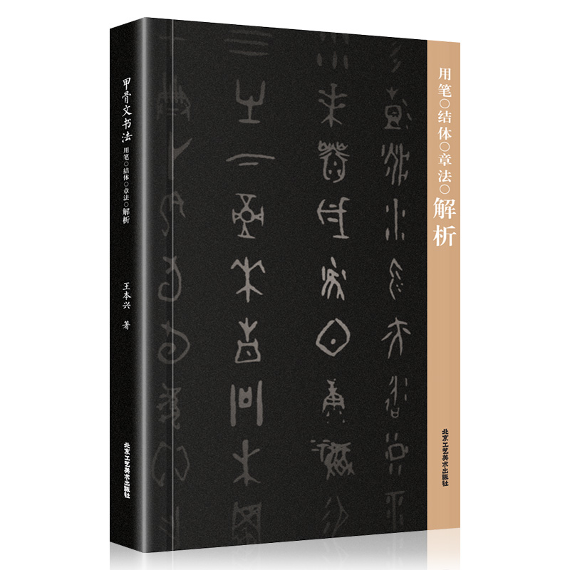 甲骨文书法用笔结体章法解析甲骨文丛书系列甲骨文字帖书法甲骨文识字卡常用字字典书法篆刻书籍